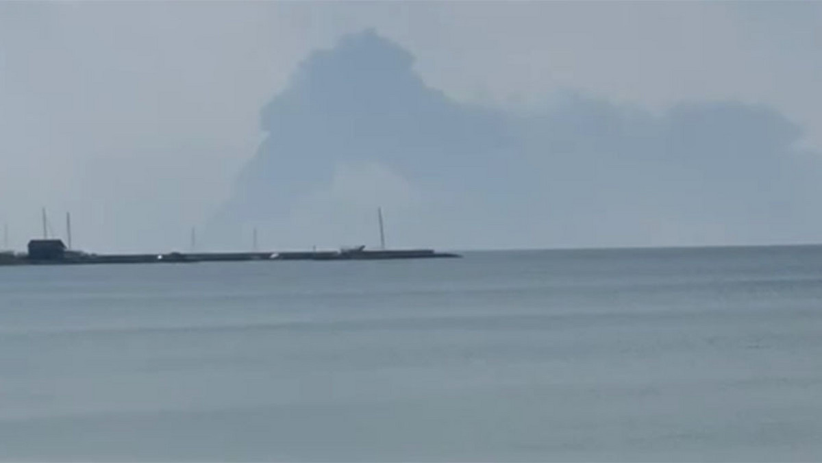 Ostrzelany przez Rosjan statek mógł skazić Morze Czarne. Na pokładzie setki ton oleju