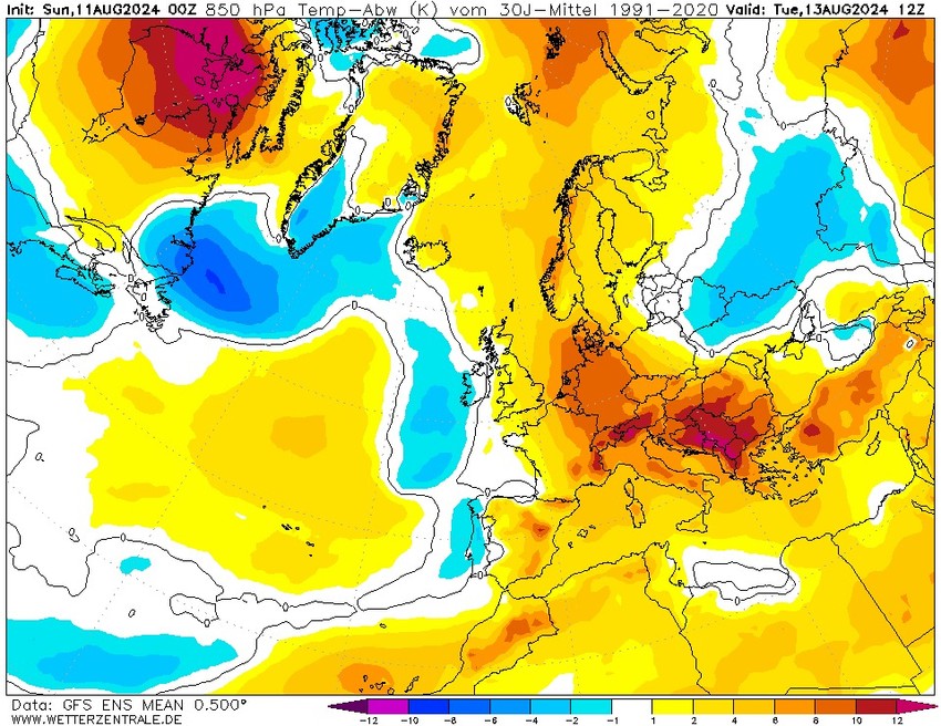Centar toplotnog talasa nad Balkanom