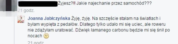 Joanna Jabłczyńska na Facebooku