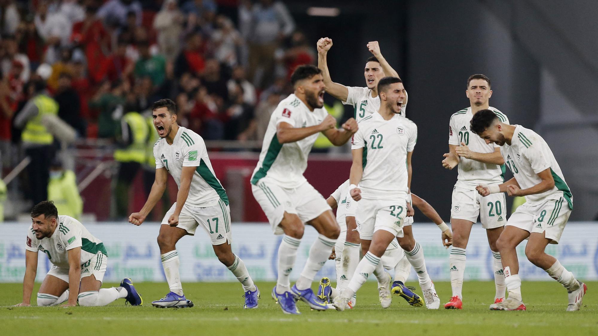Arabský pohár FIFA: Alžírsko zdolalo v penaltovej dráme Maroko, Egypt  postúpil cez Jordánsko