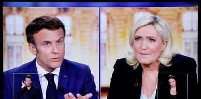 Debata Emmanuela Macrona i Marine Le Pen. Tak oceniły ją media