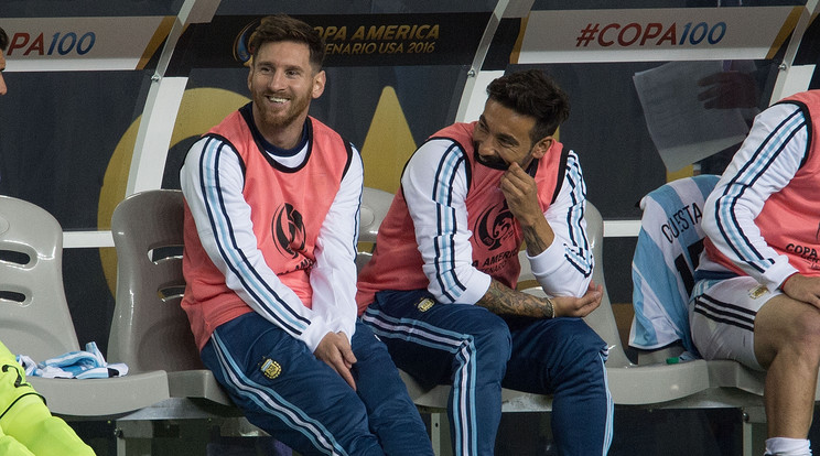 Messi öröme tartós, Lavezzié viszont csak átmeneti lehetett a nagy győzelem ellenére /Fotó: AFP