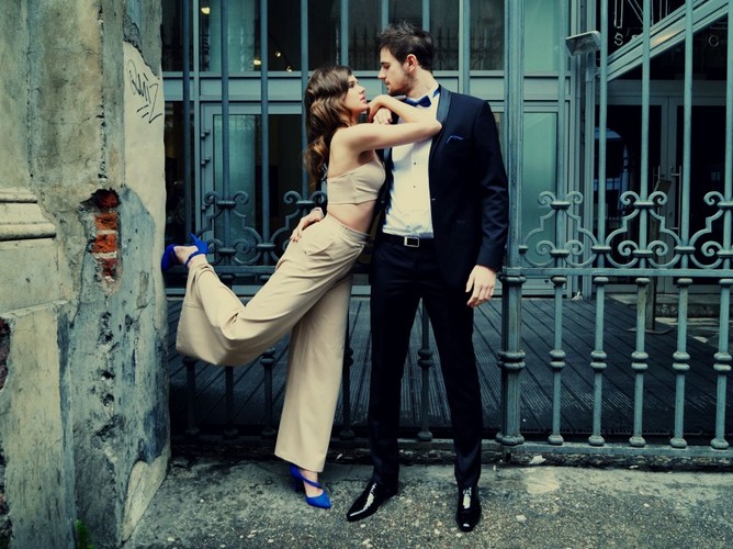 Olga Kaczyńska i Mateusz Jarzębiak w sesji Lu Guzendy