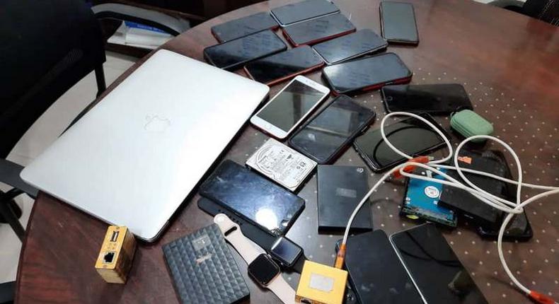 Police arrest 4 phone-snatching experts at Ashaiman