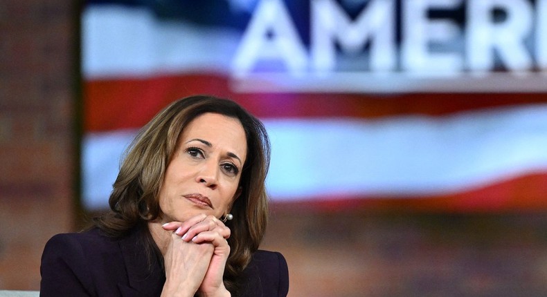 Kamala Harris has an uphill battle as the incumbent. Saul Loeb/AFP via Getty Images