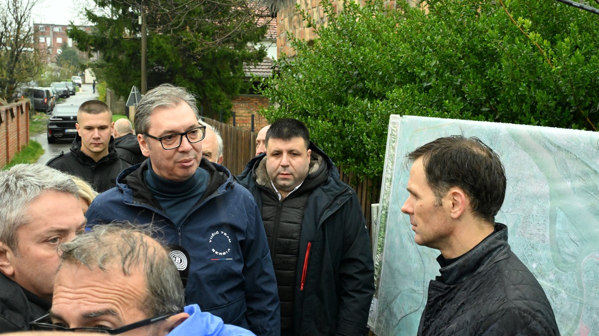 Vučić u obilasku gradilišta u okviru EXPO projekta