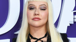 Christina Aguilera na premierze filmu "Rodzina Addamsów"