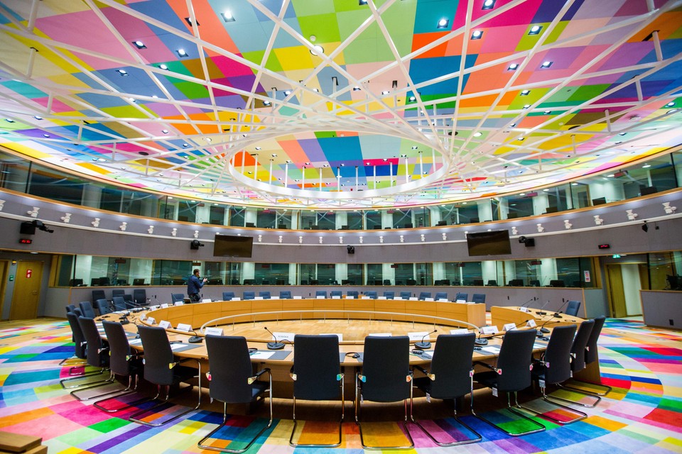 BELGIUM ARCHITECTURE EU INTITUTIONS (New EU council headquarters Europa)