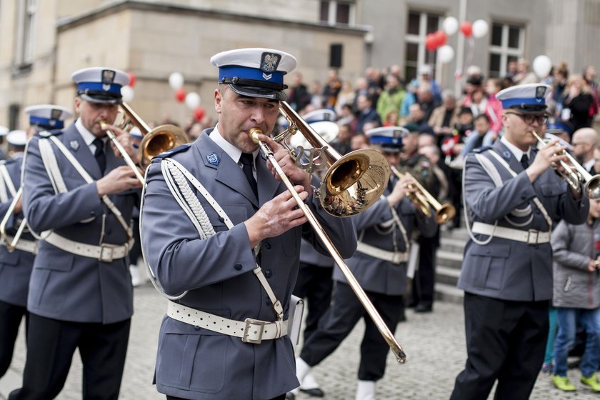 Obchody święta 3 Maja w Katowicach