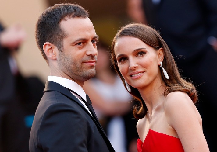 Natalie Portman i Benjamin Millepied na festiwalu filmowym w Cannes
