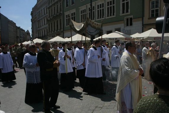 Procesja Bożego Ciała w Krakowie