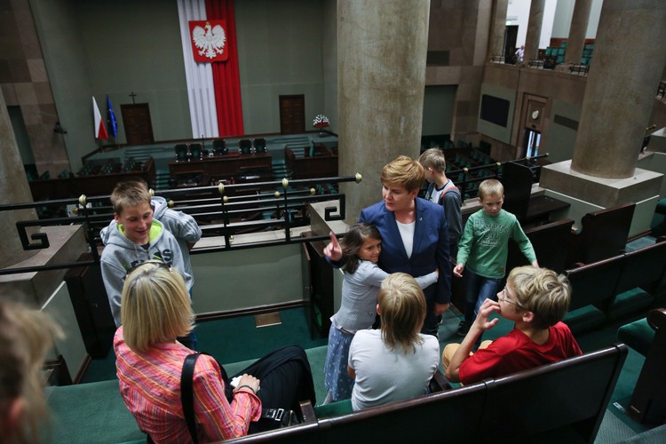 Beata Szydło w Sejmie