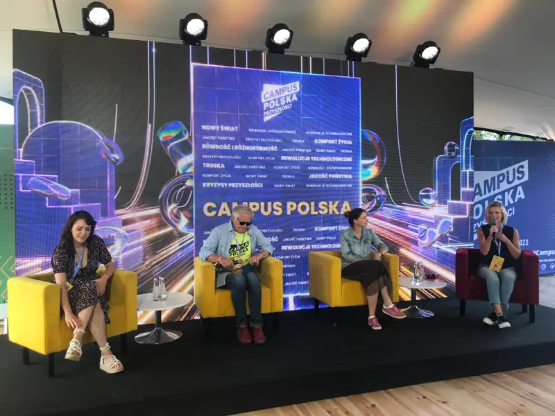 Panel &quot;Prawa kobiet to za mało&quot;, Campus Polska 2023 