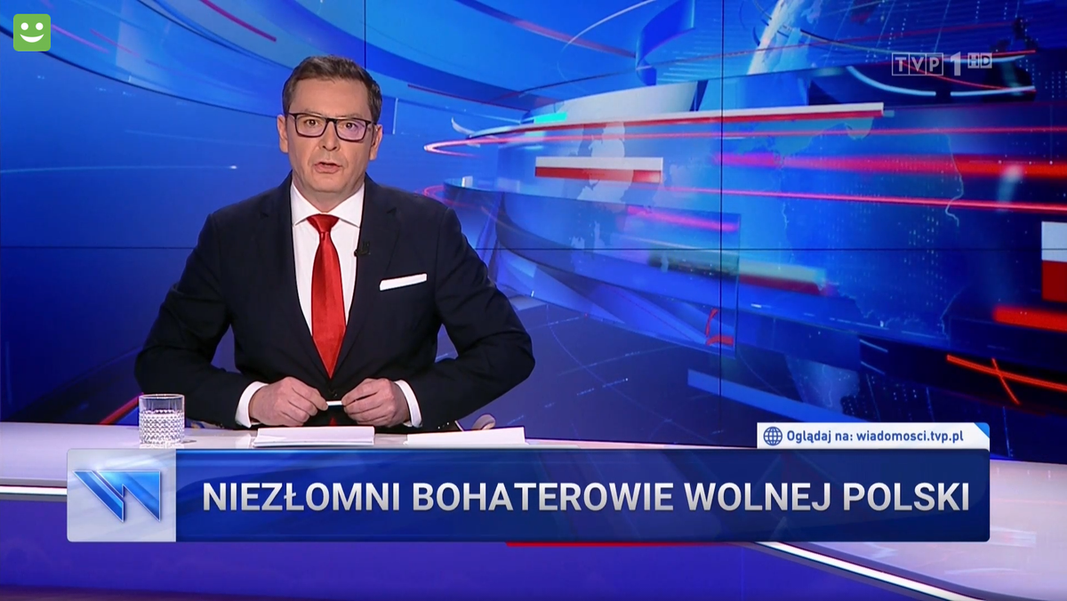 Wiadomości TVP o żołnierzach wyklętych