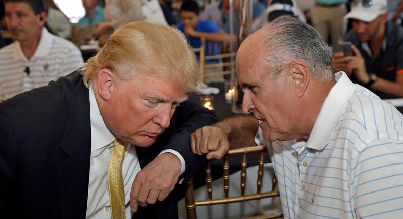 Donald Trump Rudy Giuliani