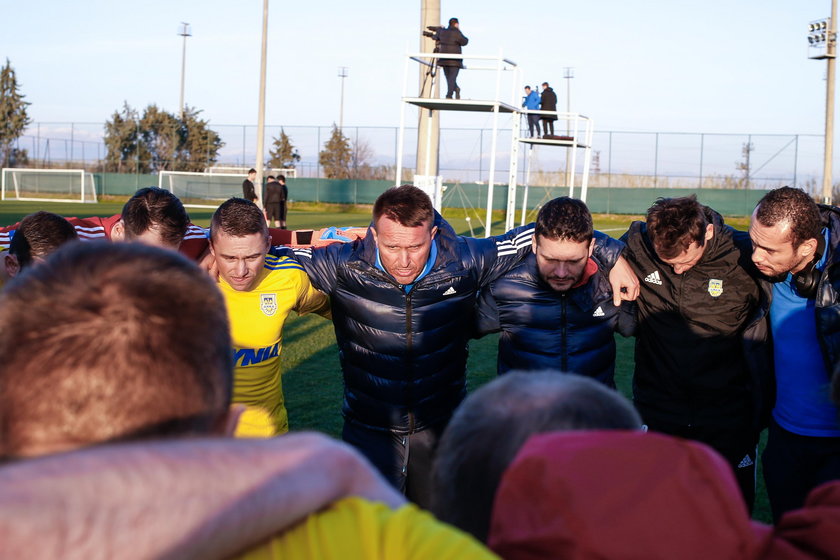 Pilka nozna. Sparing. Arka Gdynia - Zoria Lugansk. 28.01.2018