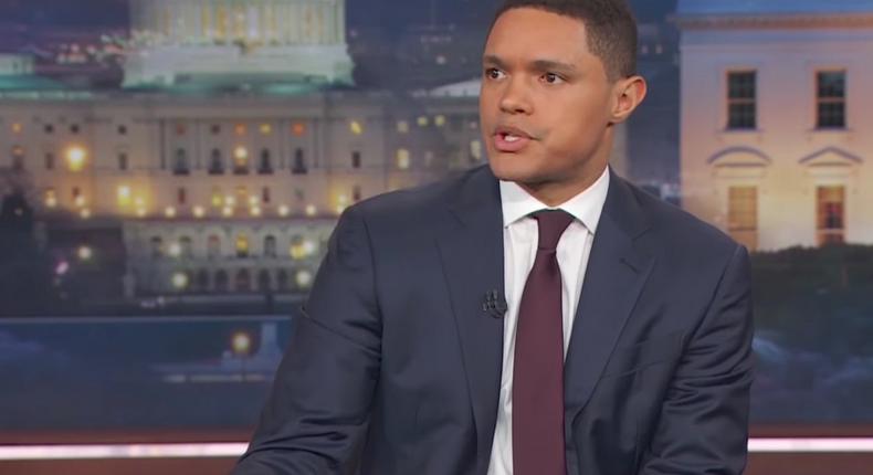 The Daily Show with Trevor Noah.