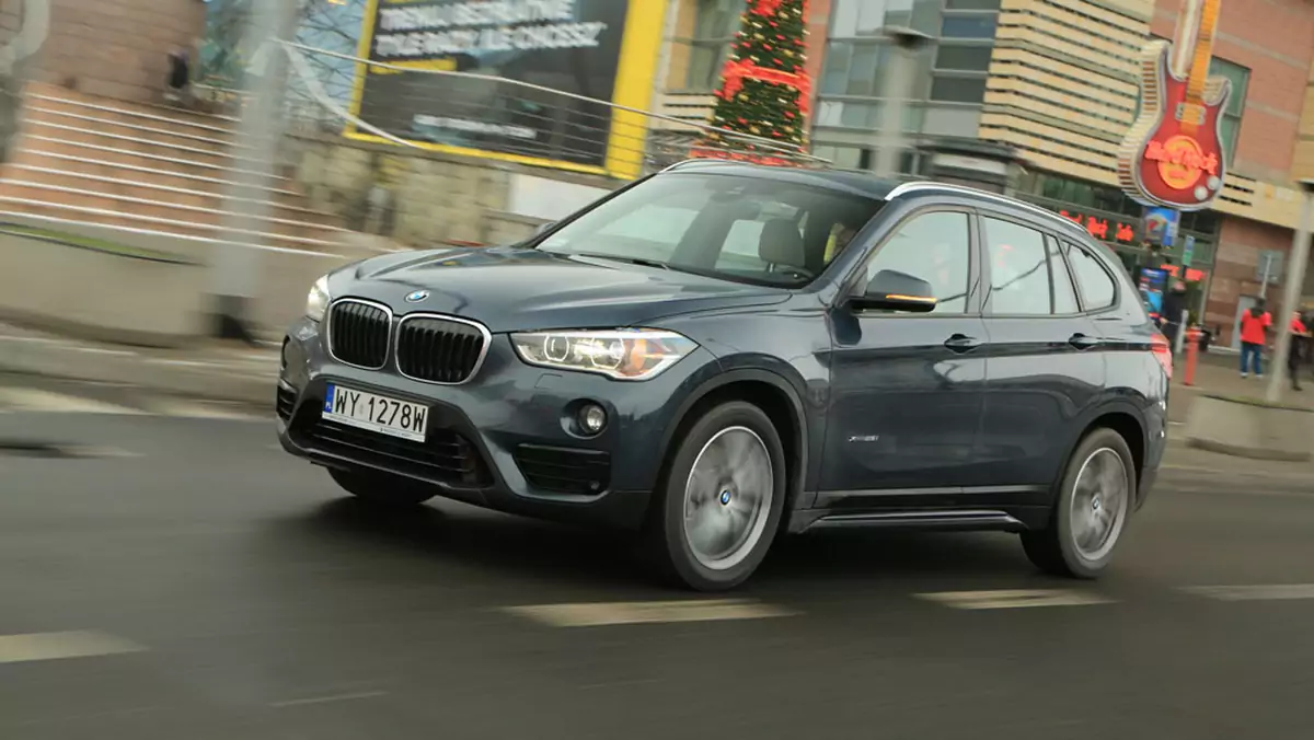 BMW X1 xDrive 25i - ma coś z vana