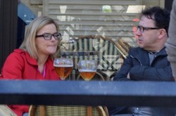 Zamachowski zabrał Richardson do Paryża. Zobacz zdjęcia