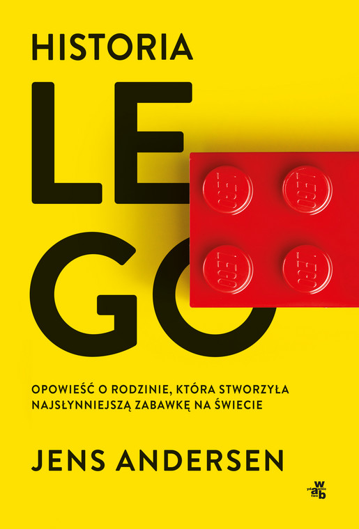 Jens Andersen - "Historia LEGO" (okładka)