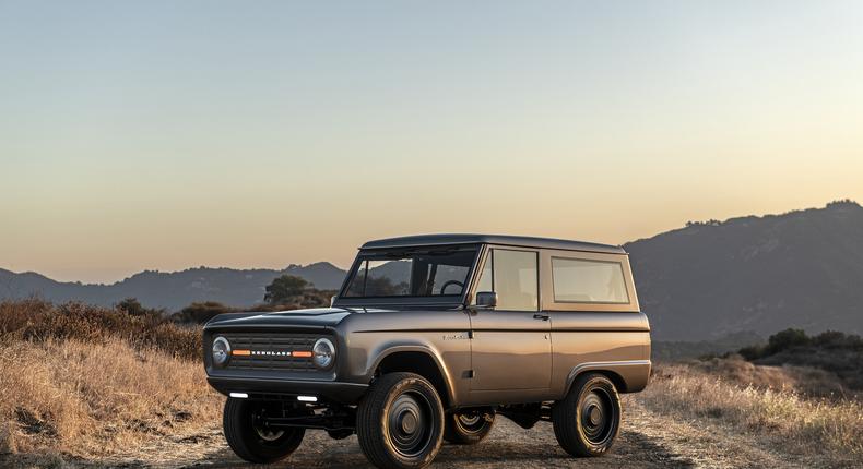 What if you could have all the cool factor of a classic Ford Bronco, without all the fuss of maintaining it? That's the niche Zero Labs aims to fill with its awesome electric Bronco restomods.