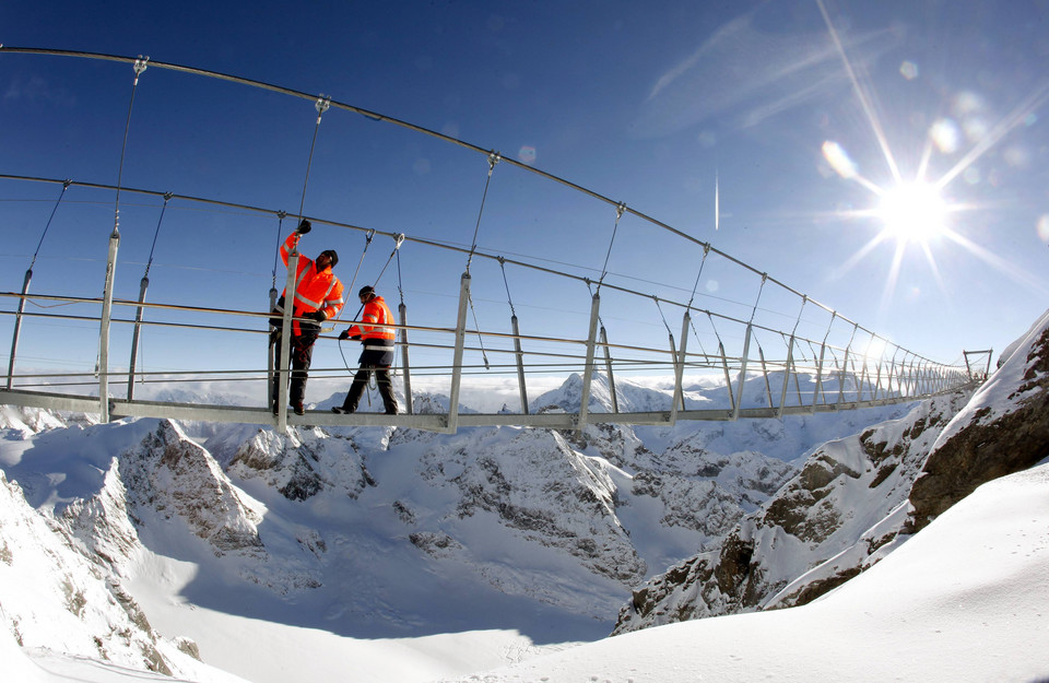 Szwajcaria - Titlis Cliff Walk