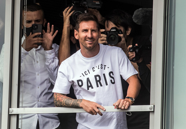 Lionel Messi w Paryżu
