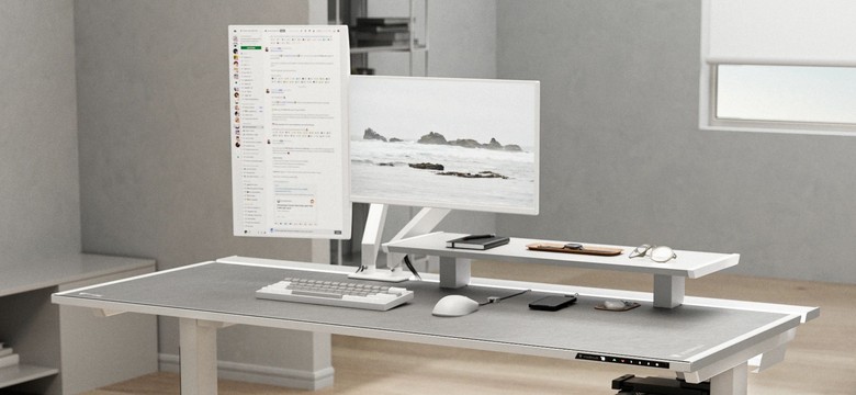 Secretlab cały na biało. Nowa kolekcja i biurka z funkcją, jakiej nie ma nikt