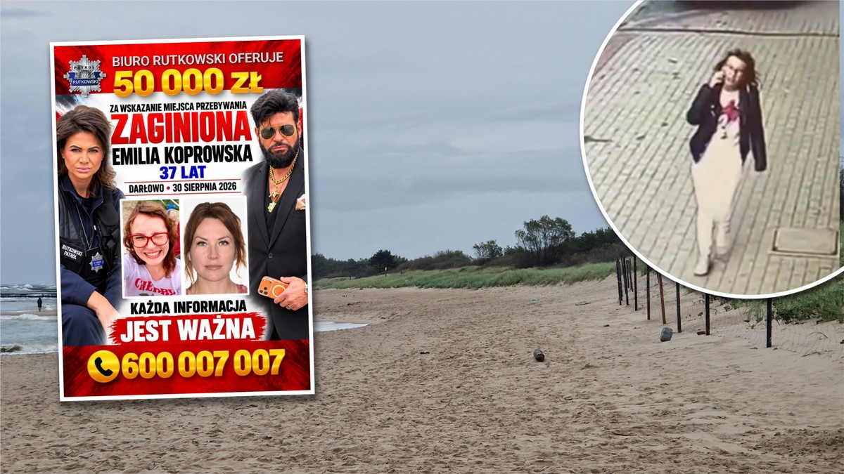Zaginiona Emilia Koprowska: Rutkowski oferuje 50 tys. zł nagrody