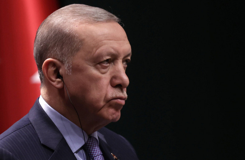 Prezydent Turcji Recep Tayyip Erdogan, styczeń 2024 r.