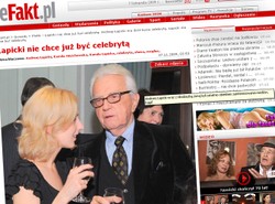 Łapicki nie chce już być celebrytą