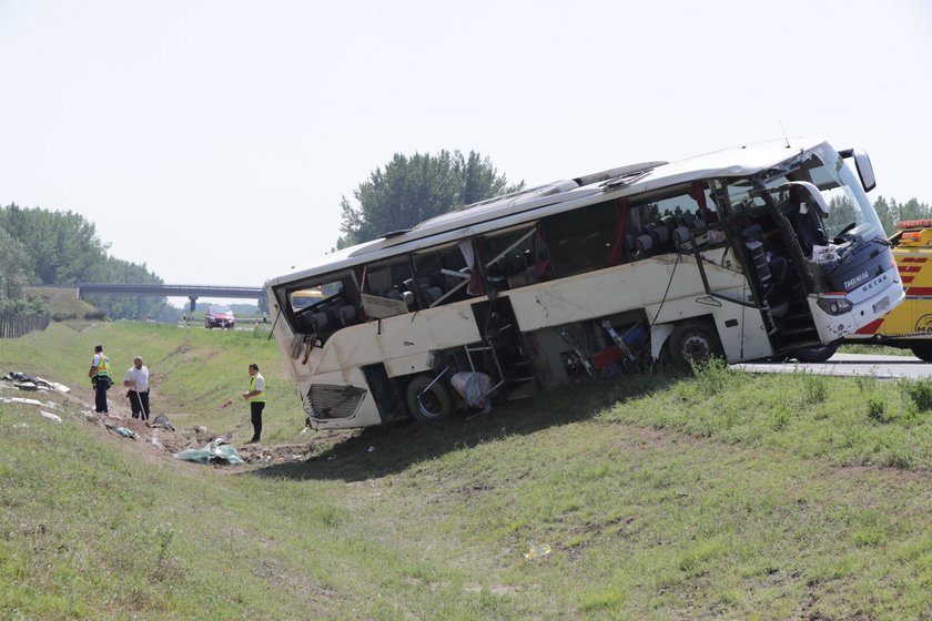 Węgry: wypadek autokaru z polskimi turystami. Nie żyje jedna osoba