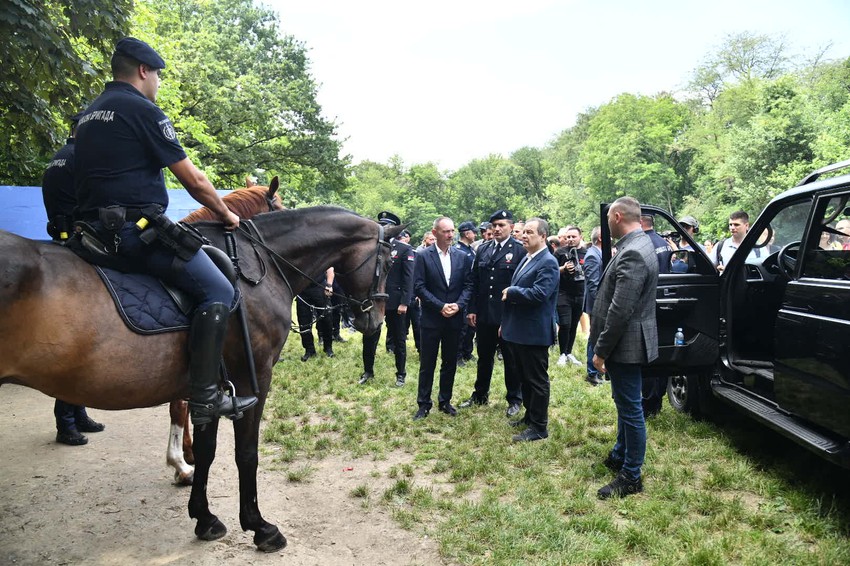 Ivica Dačić u Šumicama 