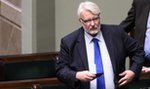 Waszczykowski się wygadał. Dostał bilet w „jedną stronę”?