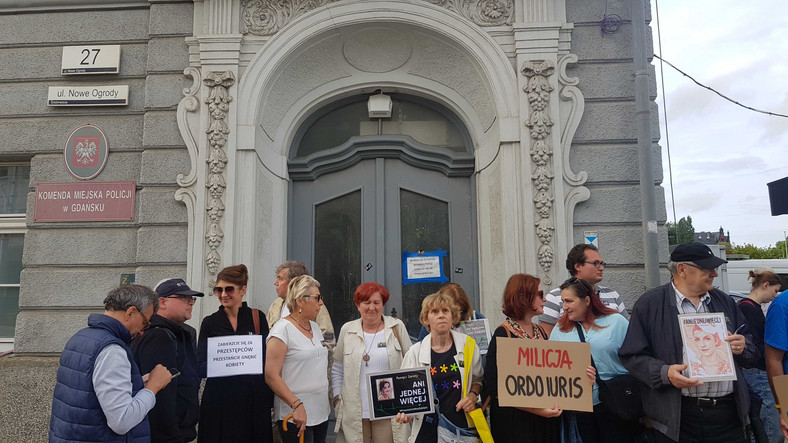 Protest w Gdańsku "Solidarnie z Joanną"