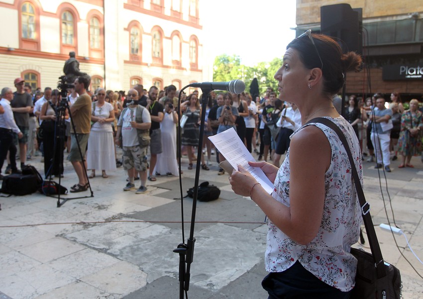 protest na Filološkom