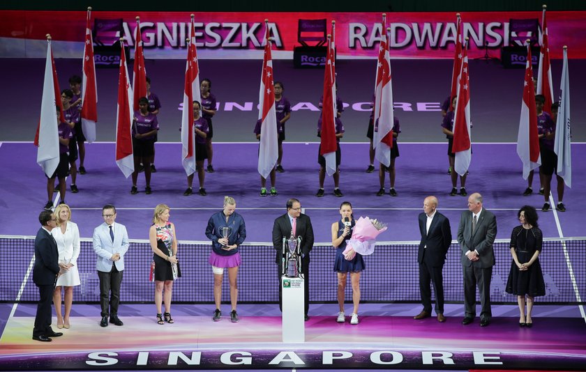 Łzy Radwańskiej na podium. Wzruszające słowa