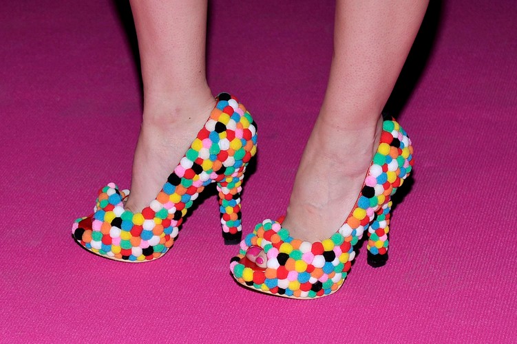 Olga Kalickana pokazie kolekcji Paprocki i Brzozowski