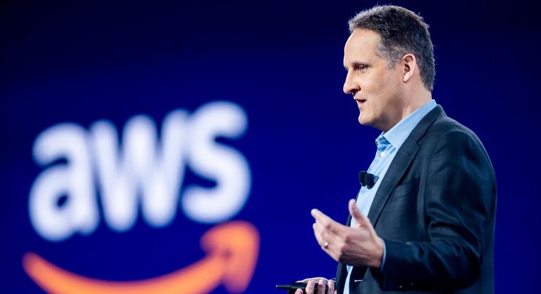 Adam Selipsky dirige depuis juillet 2021 AWS (Amazon Web Services), la division cloud d'Amazon / Getty Images for Amazon Web Services