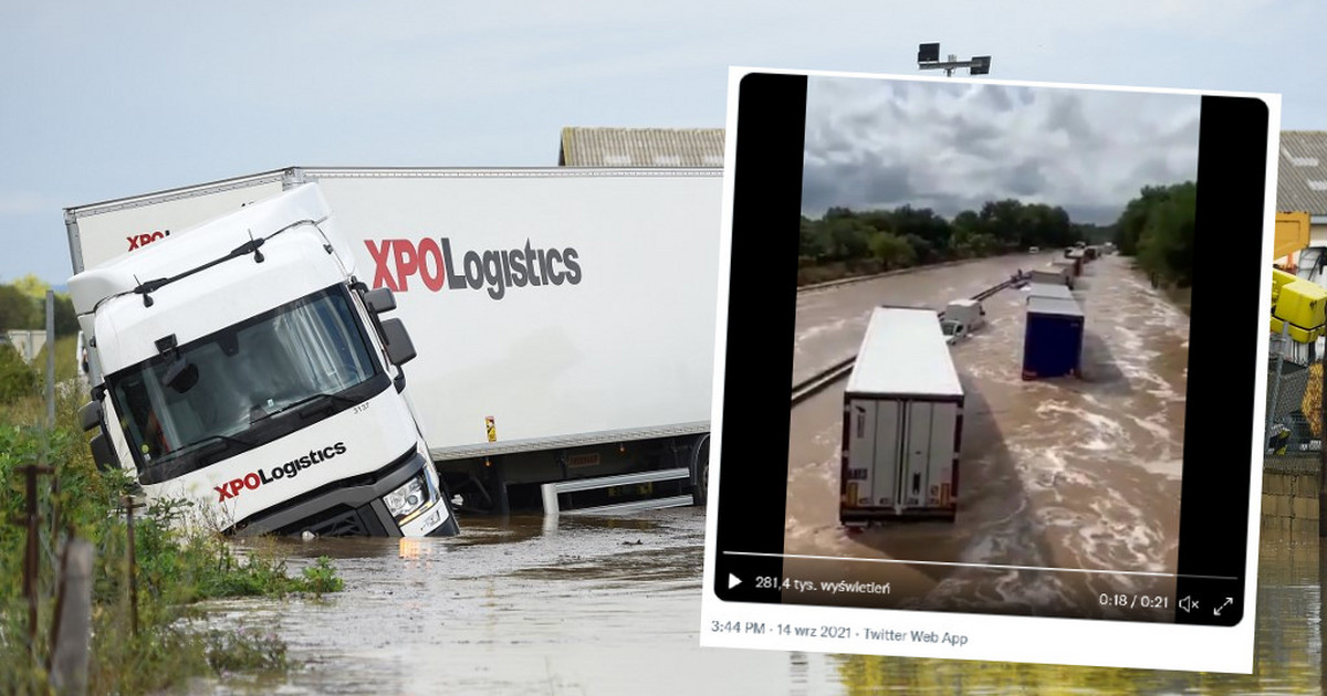 Fortes tempêtes et inondations dans le sud de la France