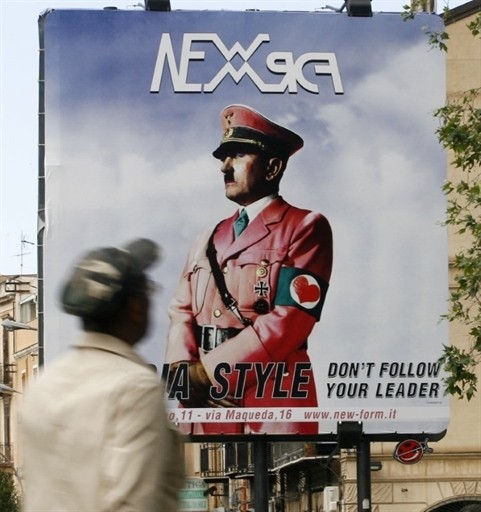 HITLER ITALY ADVERTISING