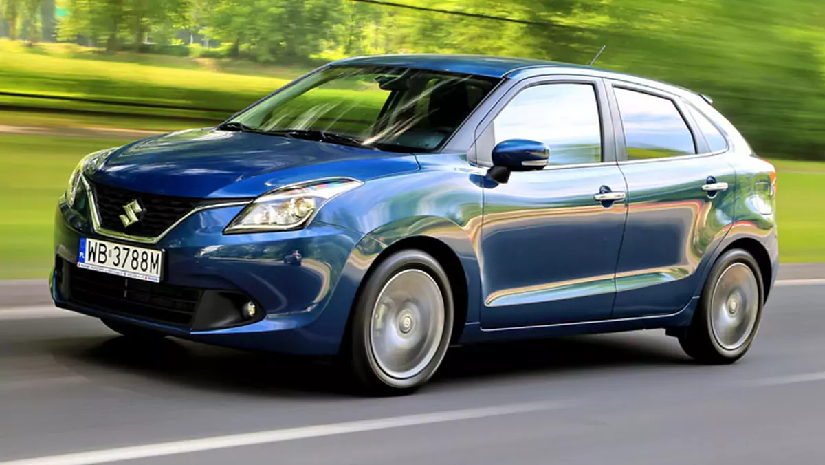 Suzuki Baleno 1.2 - oszczędne i przestronne