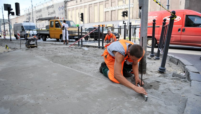 Chodniki w Łodzi wymagają remontu