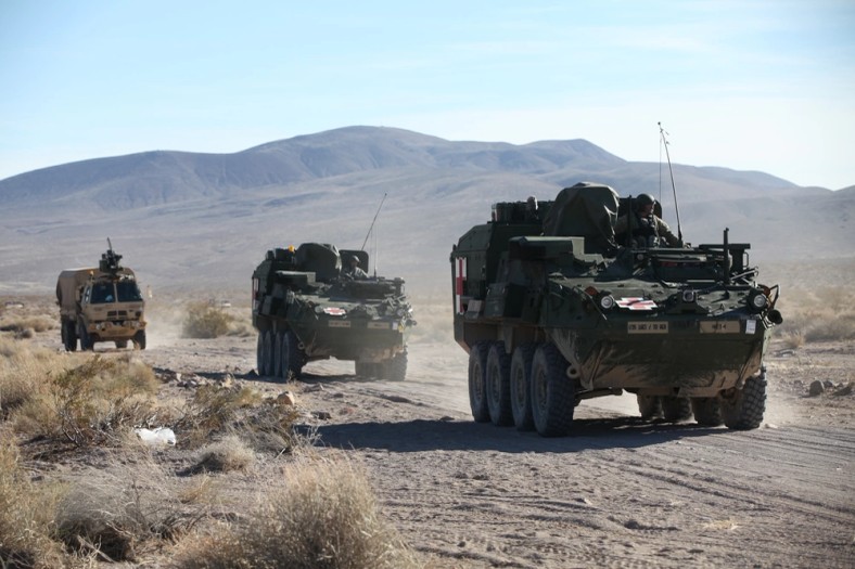 Na bazie KTO Stryker powstała cała seria pojazdów specjalistycznych — m.in. M1133, czyli wozy ewakuacji medycznej (ang. medical evacuation vehicle).
