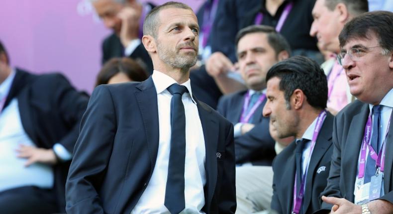 UEFA president Aleksander Ceferin has defended the decision to host the Europa League final in Baku