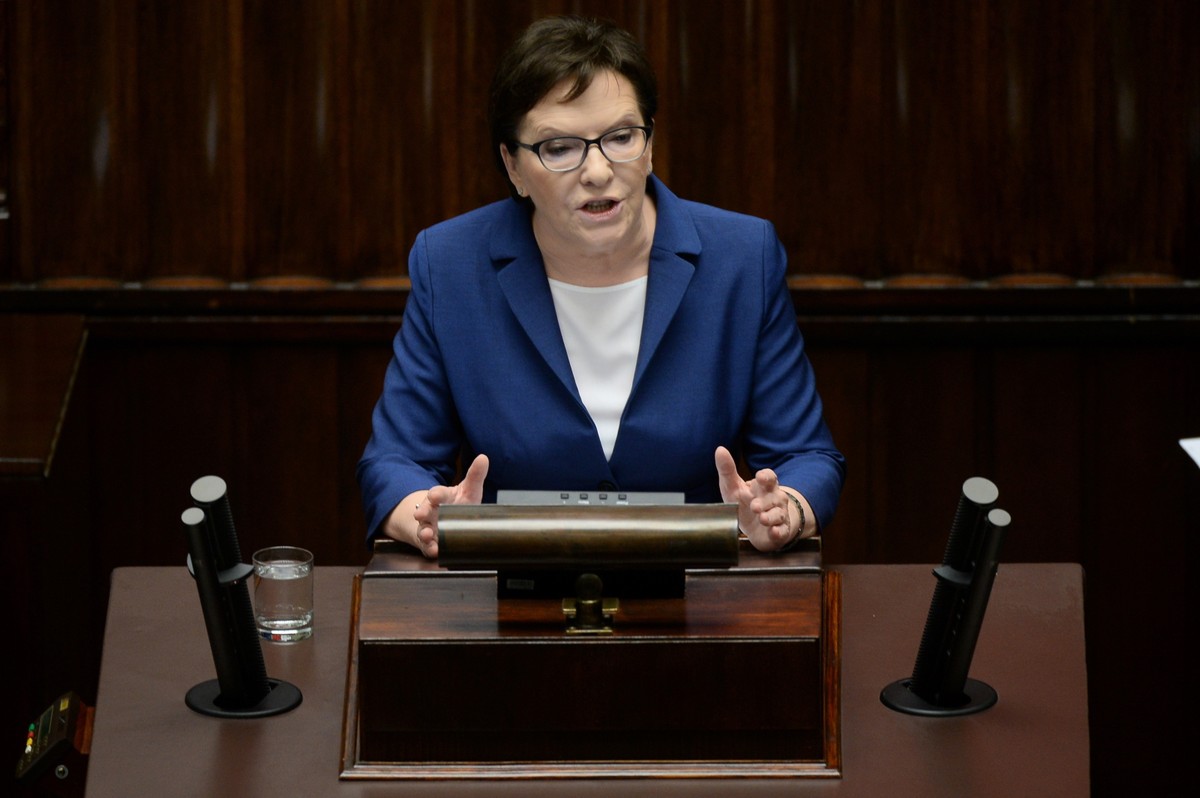 Premier Ewa Kopacz