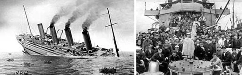 Šteta na brodu "Olimpik"