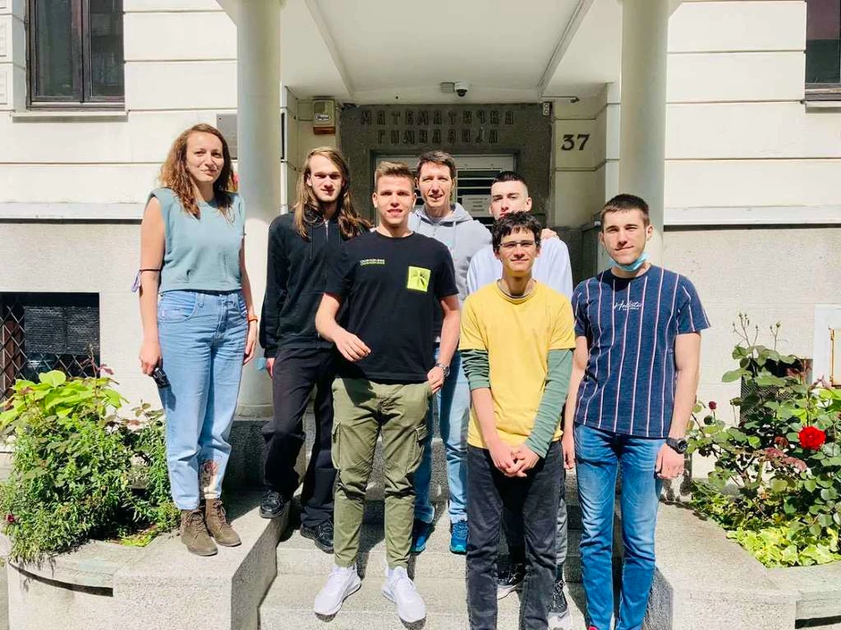 Ekipa Matematičke gimnazije iz Beograda