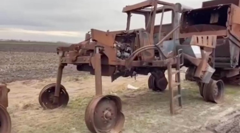 Ukraiński sprzęt na granicy