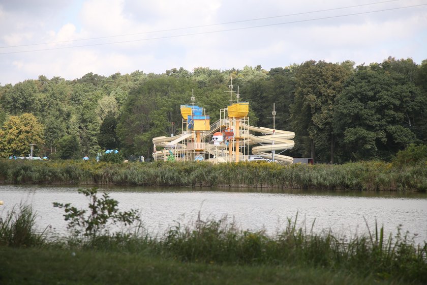 Park wodny w Zalesiu Górnym